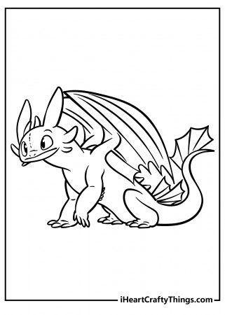 Printable How To Train Your Dragon Coloring Pages (Updated 2023)