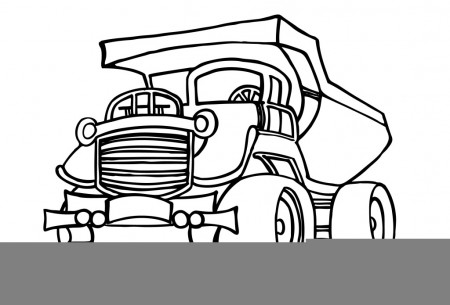 printable digger colouring pages - Clip Art Library