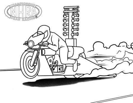Color our world! Downloadable racing images for your kids to color | NHRA