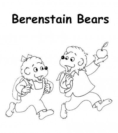 Top 25 Free Printable Berenstain Bears Coloring Pages Online