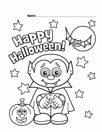 Coloring pages halloween | www.bloomscenter.com