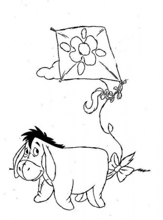 Kids-n-fun.com | 23 coloring pages of Winnie de Pooh and Eeyore