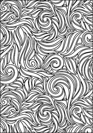 Printable Different Patterns Coloring Pages - Color Zini