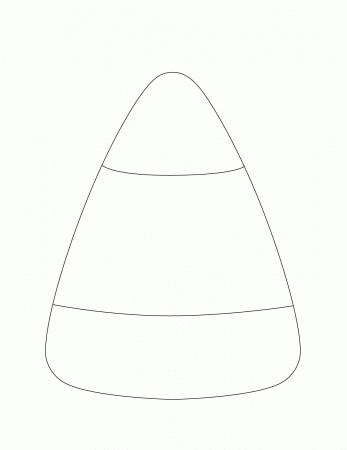 Coloring Pictures Of Candy Corn - High Quality Coloring Pages