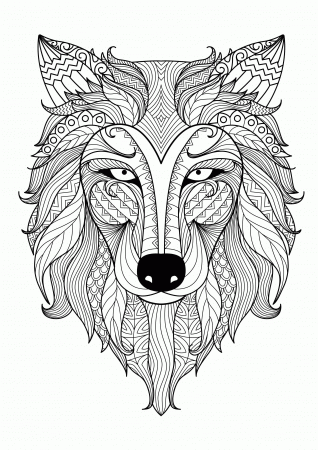 Animal - Coloring Pages for adults