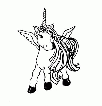 unicorn coloring pages | Only Coloring Pages