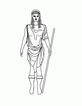 Coloring Pages - Hera