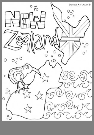 Pin by Actilangues Actilangues on New zealand | Free coloring pages, Coloring  pages, Fruit coloring pages