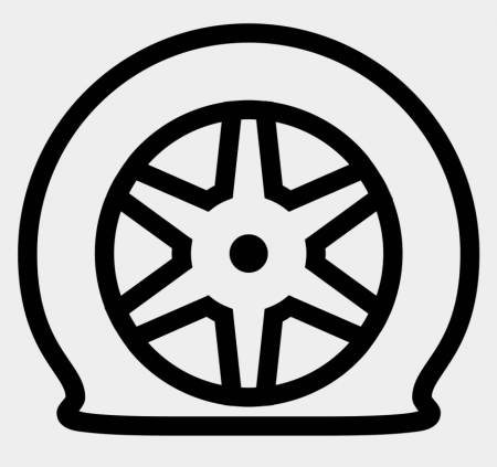Tires Icon Png - Flat Tire Coloring Pages, Cliparts & Cartoons - Jing.fm
