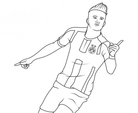 Borussia Dortmund Player Image coloring ...