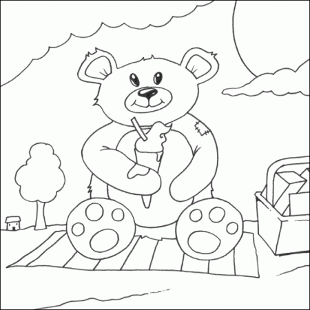 Ice Cream Teddy Bear | My Free ...