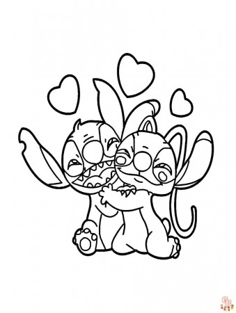 Stitch Coloring Pages - Printable ...