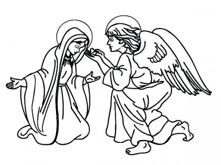 Archangels Coloring Pages