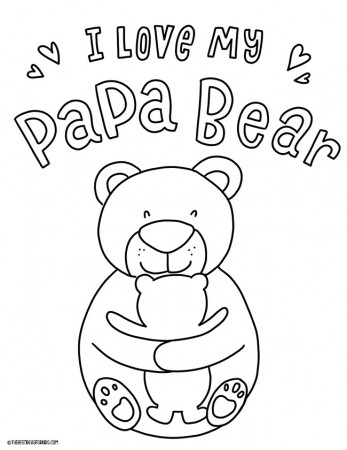 Father's Day Coloring Pages - The Best Ideas for Kids