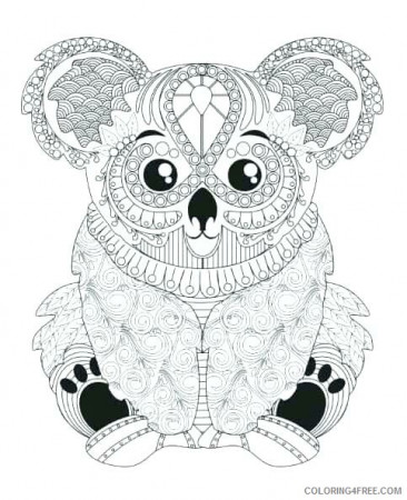 Adult Animals Coloring Pages Printable Sheets Hard Sea Animals Pages 2021 a  1783 Coloring4free - Coloring4Free.com