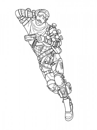 Apex Legends coloring pages - 80 Printable coloring pages