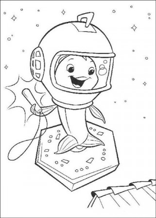 Chicken Little Coloring Pages