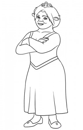 Shrek coloring pages - 100 Printable Colorings pages