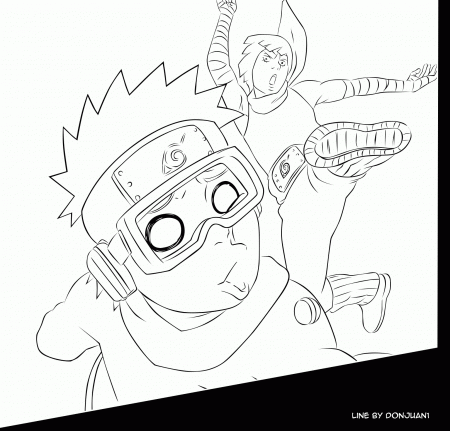 Naruto Group Line Art: Kurama Naruto Coloring Pages, Naruto vs ...