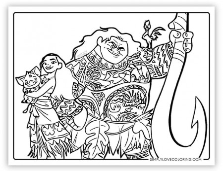 Moana Coloring Pages (Free PDF ...