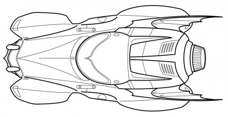 Batmobile Coloring Pages ...