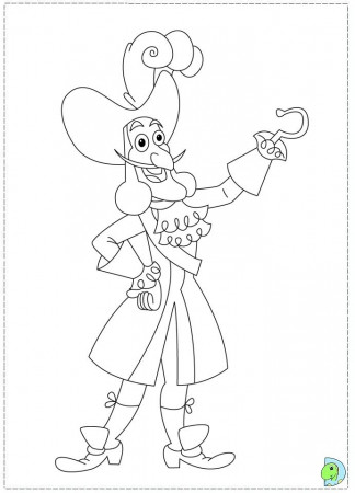 Jake and the Neverland Pirates coloring page- DinoKids.org