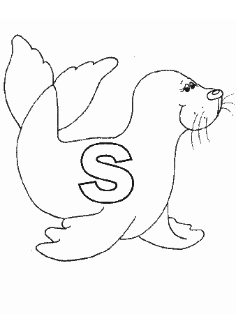 Alphabet # S Coloring Pages & Coloring Book