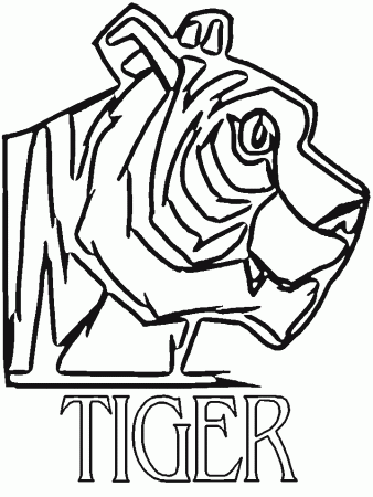 Tigers Colouring Pages- PC Based Colouring Software, thousands of 