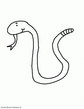 Snake Coloring Pages Kids | 99coloring.com