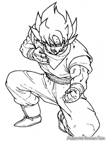Dragon Ball Coloring Pages Printable | Laptopezine.