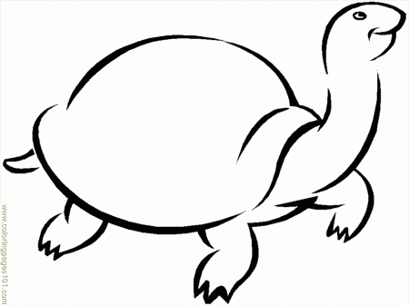 Coloring Pages Turtle Coloring Pages 02 (Reptile > Turtle) - free 