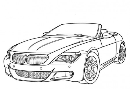 Car Coloring Page