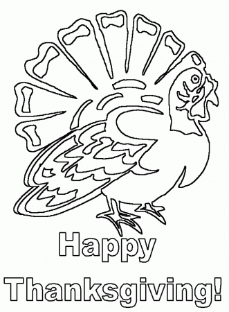 Turkey Coloring Sheet For Sight Words
