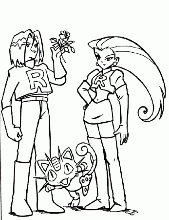 Coloring Pages Of Pokemon Characters