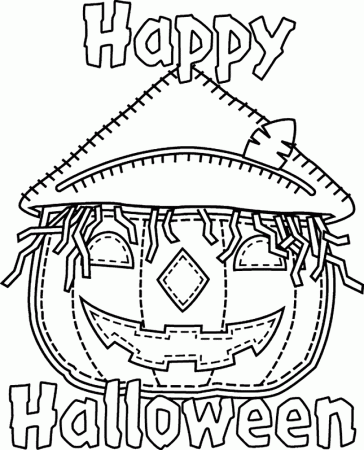Halloween Day Coloring Pages