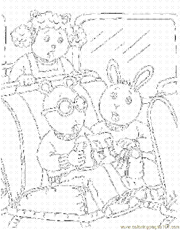 Coloring Pages Arthur17 (Cartoons > Arthur) - free printable 