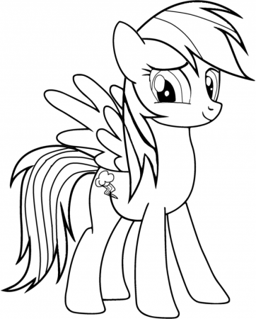 Fluttershy And Rainbow Dash Coloring Pages Drawing And Coloring 