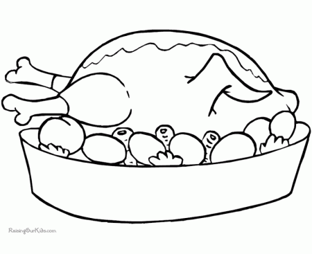 Free Printable Coloring Pages For Thanksgiving - Free Printable 