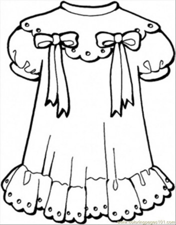 dress clothes coloring pages for kids | Coloring Pages