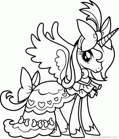 My Little Pony Printable Coloring Pages | Coloring Pages