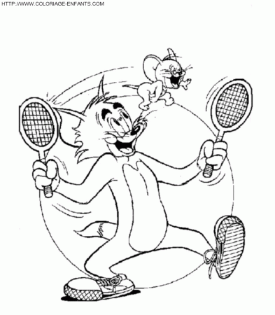 Tennis coloring pages 9 / Tennis / Kids printables coloring pages