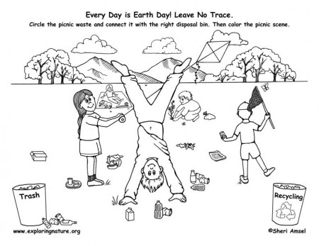 Recycling Coloring Pages - Free Coloring Pages For KidsFree 