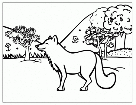 Realistic Fox Coloring Pages Printable Coloring Sheet 99Coloring 
