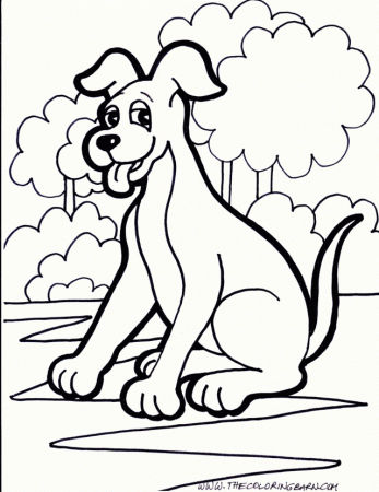 Dog Coloring Pages 17 270965 High Definition Wallpapers Wallalay 