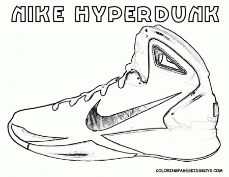 Nike Coloring Hagio Graphic Nba Basketball Coloring Pages 270533 