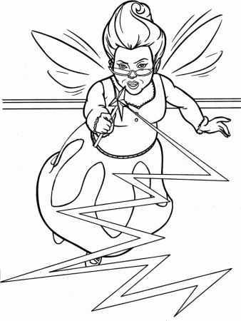 Coloring Page - Shrek coloring pages 25