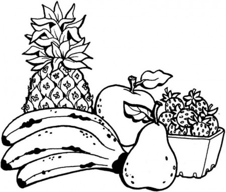 Disney Mickey and Fruits Coloring Pages | Coloring Pages For Kids