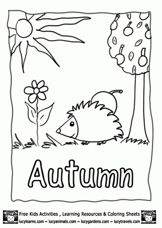 Autumn Coloring Pages | Coloring Pages