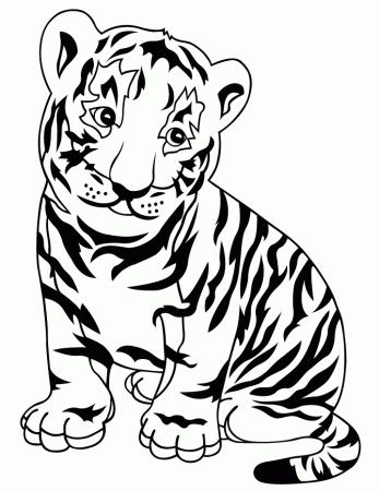 Tiger coloring pages | Animal coloring pages | #31 Free Printable 