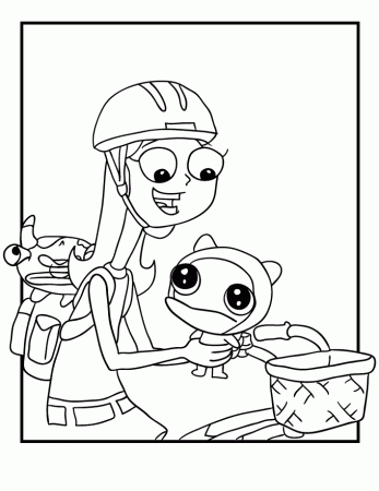 Phineas and Ferb Coloring Pages for Kids- Free Printable Coloring 
